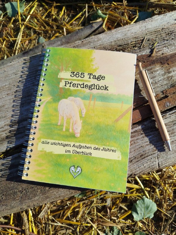 Hufbrüder Jahreskalender A5 - artgerechte Pferdehaltung mit den Jahreszeiten