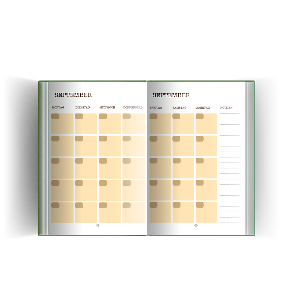 Hufbrüder Jahreskalender A5 - artgerechte Pferdehaltung mit den Jahreszeiten