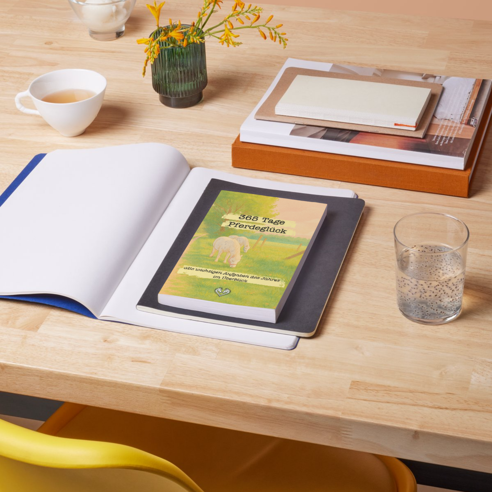 Hufbrüder Jahreskalender A5 - artgerechte Pferdehaltung mit den Jahreszeiten